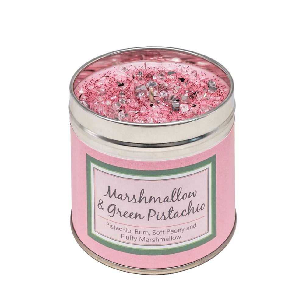 Best Kept Secrets Marshmallow & Green Pistachio Tin Candle £8.99